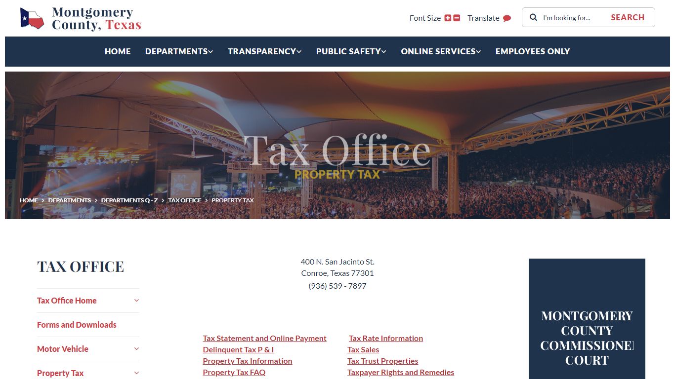 Tax Office - Welcome to Montgomery County, Texas